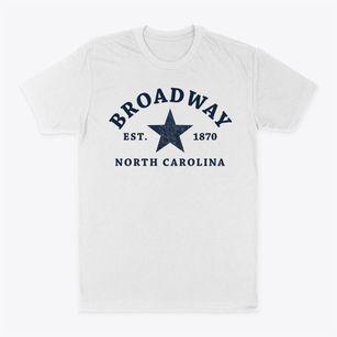 Broadway North Carolina Star Classic Dad T-Shirt