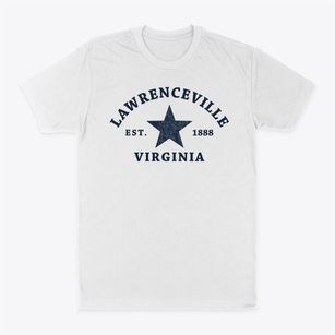 Lawrenceville Virginia Star Classic Dad T-Shirt