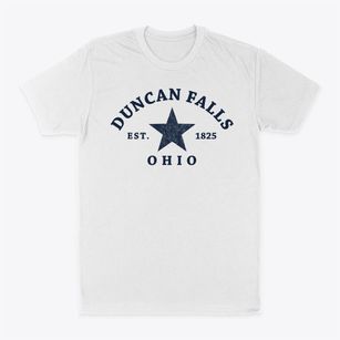 Duncan Falls Ohio Star Classic Dad T-Shirt