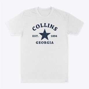 Collins Georgia Star Classic Dad T-Shirt