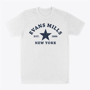 Evans Mills New York Star Classic Dad T-Shirt