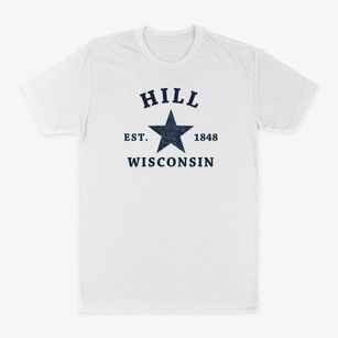 Hill Wisconsin Star Classic Dad T-Shirt