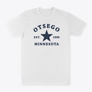 Otsego Minnesota Star Classic Dad T-Shirt
