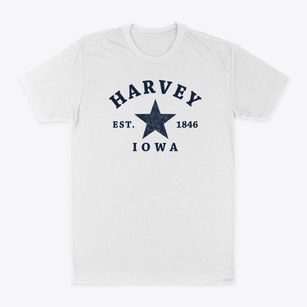 Harvey Iowa Star Classic Dad T-Shirt