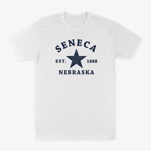 Seneca Nebraska Star Classic Dad T-Shirt