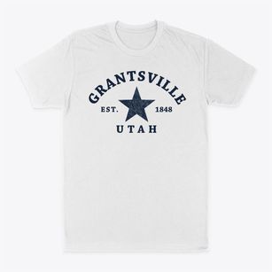 Grantsville Utah Star Classic Dad T-Shirt