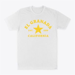 El Granada California Star Classic Dad T-Shirt