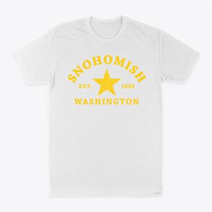 Snohomish Washington Star Classic Dad T-Shirt