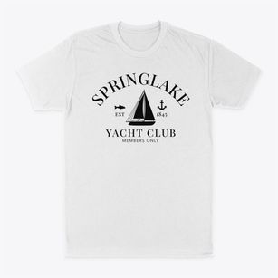 Springlake Texas Yacht Club Classic Dad T-Shirt