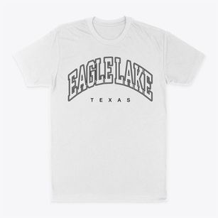 Eagle Lake Texas Inline Classic Dad T-Shirt