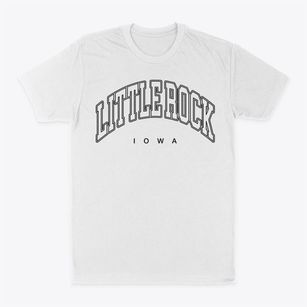 Little Rock Iowa Inline Classic Dad T-Shirt