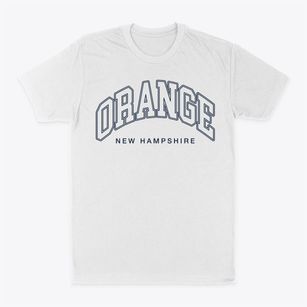 Orange New Hampshire Inline Classic Dad T-Shirt
