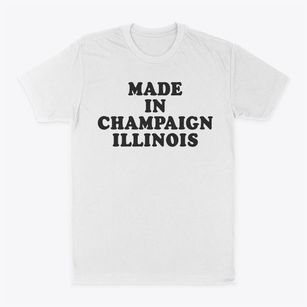 Champaign Illinois Classic 70s Classic Dad T-Shirt