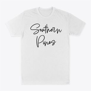 Southern Pines North Carolina Freestyle Classic Dad T-Shirt