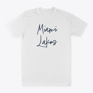 Miami Lakes Florida Freestyle Classic Dad T-Shirt