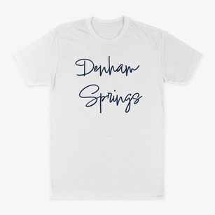 Denham Springs Louisiana Freestyle Classic Dad T-Shirt