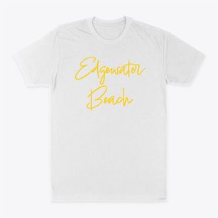 Edgewater Beach New York Freestyle Classic Dad T-Shirt