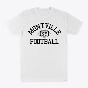 Montville New York Football Classic Dad T-Shirt