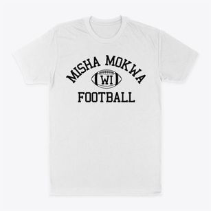 Misha Mokwa Wisconsin Football Classic Dad T-Shirt