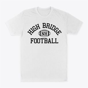 High Bridge New Hampshire Football Classic Dad T-Shirt