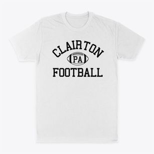 Clairton Pennsylvania Football Classic Dad T-Shirt