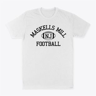 Maskells Mill New Jersey Football Classic Dad T-Shirt