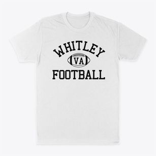 Whitley Virginia Football Classic Dad T-Shirt