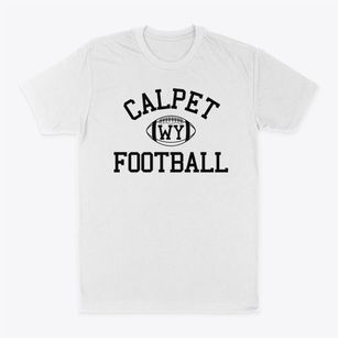 Calpet Wyoming Football Classic Dad T-Shirt
