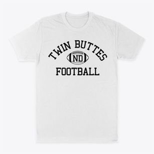 Twin Buttes North Dakota Football Classic Dad T-Shirt