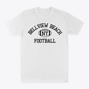 Bellview Beach New York Football Classic Dad T-Shirt