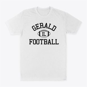 Gerald Illinois Football Classic Dad T-Shirt