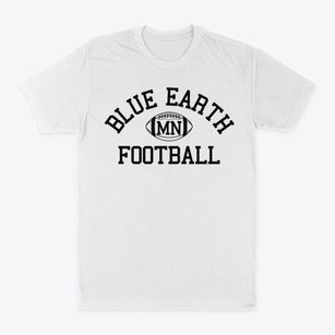 Blue Earth Minnesota Football Classic Dad T-Shirt
