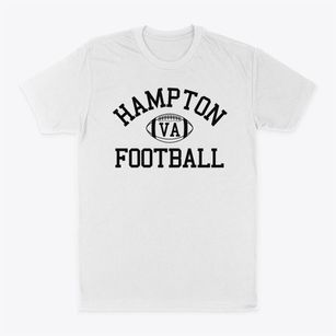 Hampton Virginia Football Classic Dad T-Shirt