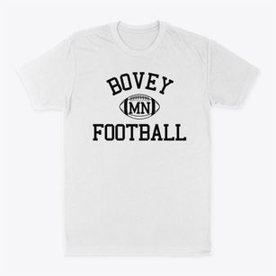 Bovey Minnesota Football Classic Dad T-Shirt