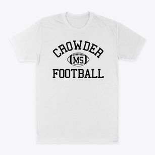 Crowder Mississippi Football Classic Dad T-Shirt