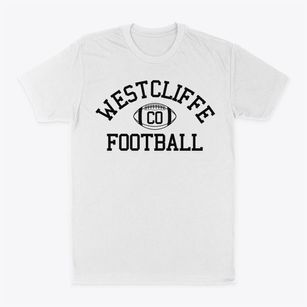 Westcliffe Colorado Football Classic Dad T-Shirt