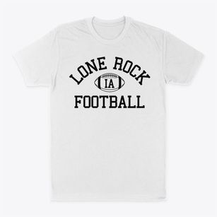 Lone Rock Iowa Football Classic Dad T-Shirt