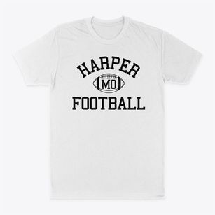 Harper Missouri Football Classic Dad T-Shirt