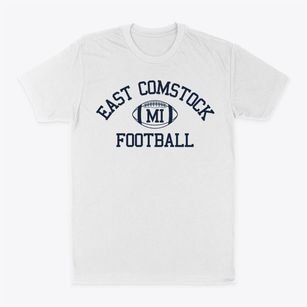 East Comstock Michigan Football Classic Dad T-Shirt