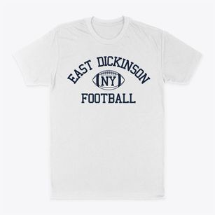 East Dickinson New York Football Classic Dad T-Shirt