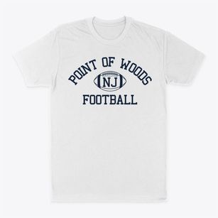 Point Of Woods New Jersey Football Classic Dad T-Shirt