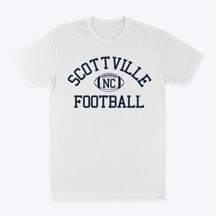 Scottville North Carolina Football Classic Dad T-Shirt