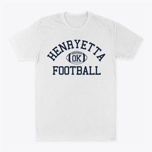 Henryetta Oklahoma Football Classic Dad T-Shirt