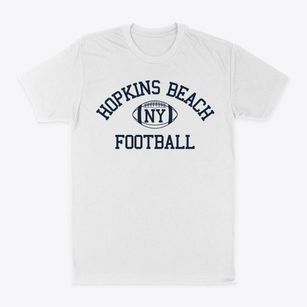 Hopkins Beach New York Football Classic Dad T-Shirt