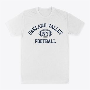 Oakland Valley New York Football Classic Dad T-Shirt