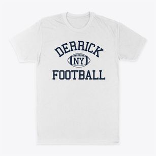Derrick New York Football Classic Dad T-Shirt