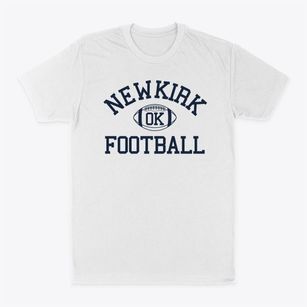 Newkirk Oklahoma Football Classic Dad T-Shirt