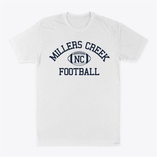 Millers Creek North Carolina Football Classic Dad T-Shirt