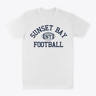 Sunset Bay New York Football Classic Dad T-Shirt