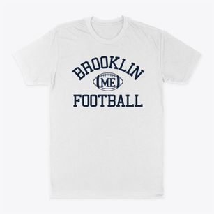 Brooklin Maine Football Classic Dad T-Shirt